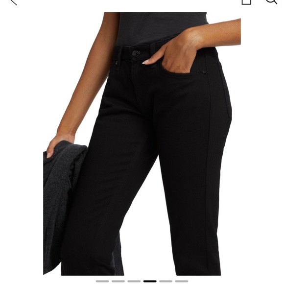 Rag & Bone Dre Low rise Slime jeans - Picture 4 of 5